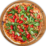 Quatro Salami Pizza 