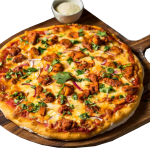 Chicken Chorizo & Friareli Pizza 