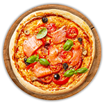Anchovies & Olives Pizza 